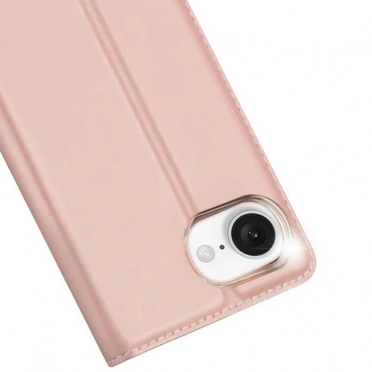 Чехол-книжка Dux Ducis с карманом для визиток для Apple iPhone 16e (6.1
