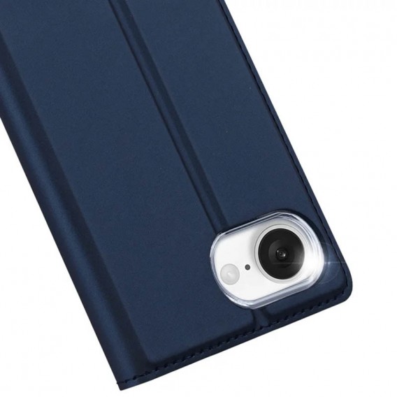 Чохол-книжка Dux Ducis з кишенею для візиток для Apple iPhone 16e (6.1") Синій
