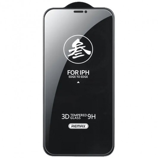 Защитное стекло Remax 3D (GL-27) для Apple iPhone 11 Pro / X / XS (5.8") Черный - изображение 1