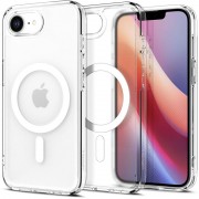 Чехол SGP Ultra Hybrid (MagFit) для Apple iPhone 16e (6.1") Прозрачный