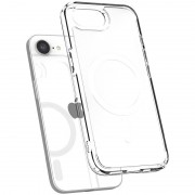 Чехол SGP Ultra Hybrid (MagFit) для Apple iPhone 16e (6.1") Прозрачный
