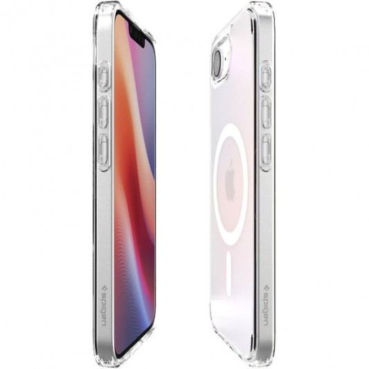 Чехол SGP Ultra Hybrid (MagFit) для Apple iPhone 16e (6.1") Прозрачный - изображение 4