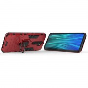 Ударостійкий чохол Transformer Ring for Magnet для Xiaomi Redmi Note 8 Pro Червоний / Dante Red