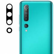 Гнучке захисне скло 0.18mm на камеру (тех.пак) для Xiaomi Mi 10 Чорний