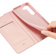 Чохол-книжка Dux Ducis з кишенею для візиток для Samsung Galaxy S22+ Rose Gold