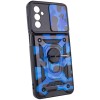 Ударопрочный чехол Camshield Serge Ring Camo для Samsung Galaxy M23 5G / M13 4G Синий / Army Blue