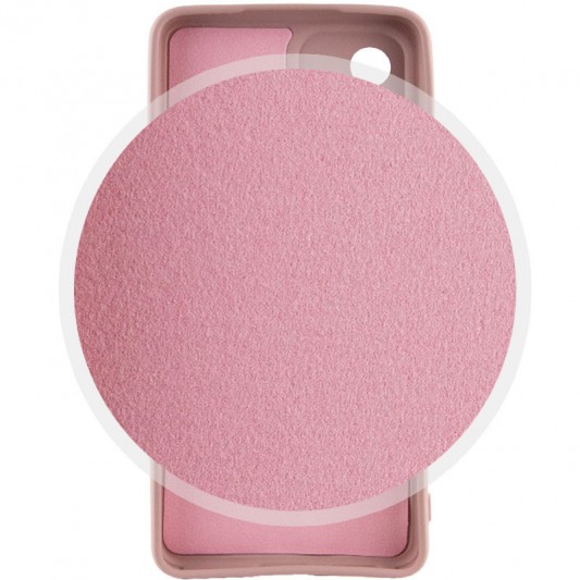 Чохол Silicone Cover Lakshmi Full Camera (AAA) для Samsung Galaxy A32 4G Рожевий / Pink Sand - зображення 2 