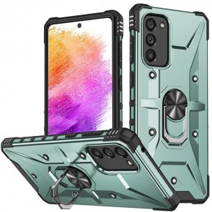 Ударостійкий чохол Pathfinder Ring для Samsung Galaxy S20 FE Зелений / Army Green Ударостійкий чохол Pathfinder Ring для Samsung Galaxy S20 FE Зелений / Army Green