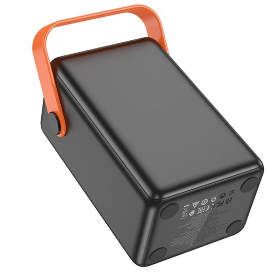 Портативний ЗП Power Bank Hoco J110A Powerful PD65W 60000 mAh Black - зображення 3 