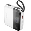 Портативний ЗП Power Bank BOROFONE BJ64 Distinct 22.5W+PD20W with cable 10000 mAh White