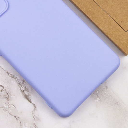 Чехол Silicone Cover Lakshmi Full Camera (AA) для Samsung Galaxy S22 Ultra Сиреневый / Dasheen - изображение 2