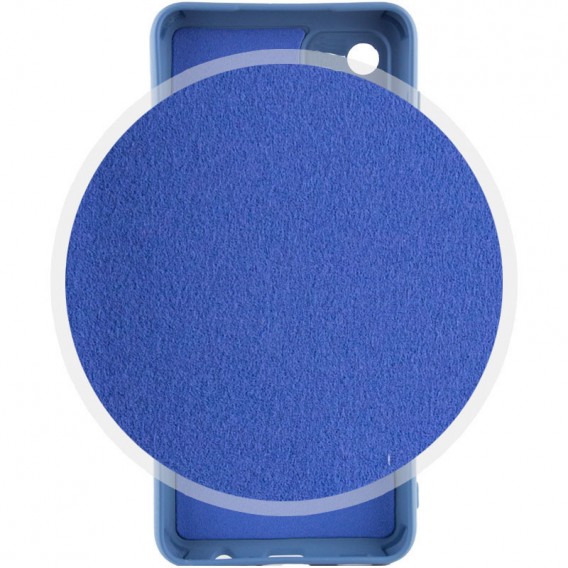 Чохол Silicone Cover Lakshmi Full Camera (AA) для Xiaomi Redmi A1 / A2 Синій / Navy Blue