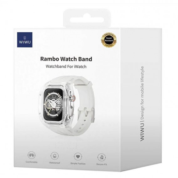 Ремінець WiWU Rambo для Apple Watch 49mm White