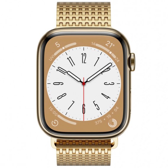 Ремінець WiWU Stainless steel для Apple Watch 38/40/41/42mm(ser.10) Gold