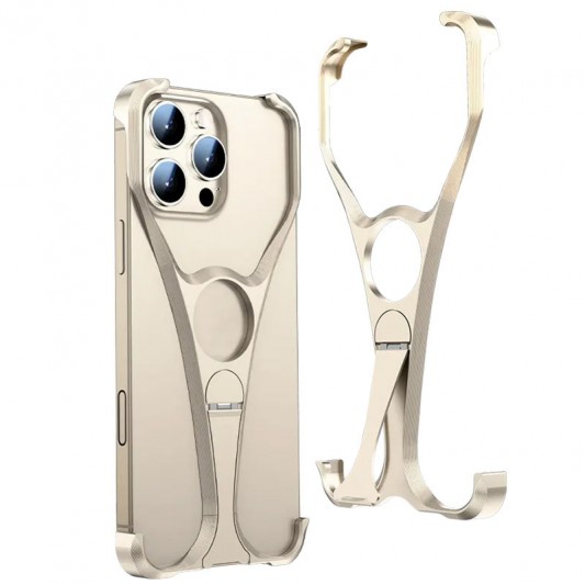 Чехол Bumper Y для Apple iPhone 16 Pro (6.3") Desert titanium - изображение 1
