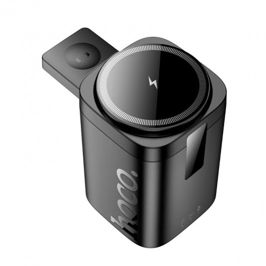 БЗП Hoco CQ20 Clever 3in1 15W Black - зображення 2 