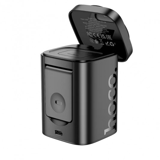 БЗП Hoco CQ20 Clever 3in1 15W Black - зображення 3 