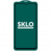 Захисне скло SKLO 5D (тех.пак) для Samsung Galaxy S24 FE Чорний