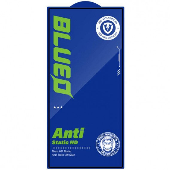 Захисне 2.5D скло Blueo Full Cover HD для Samsung Galaxy S25 Ultra Чорний - зображення 2 