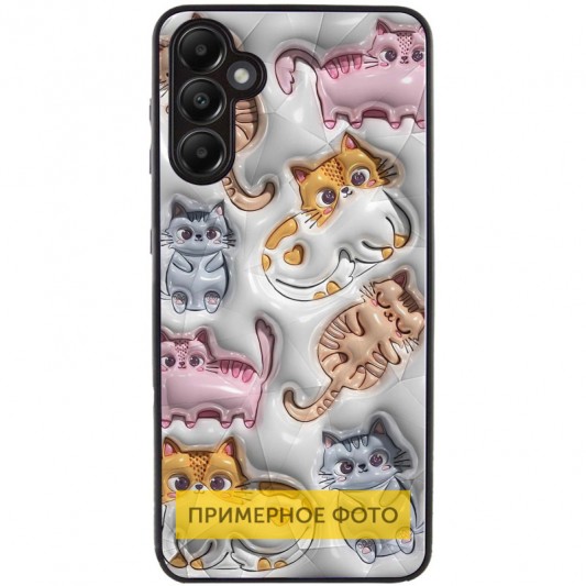 TPU+PC чохол Prisma Fluffie для Xiaomi Redmi 12C Kittens - зображення 1 