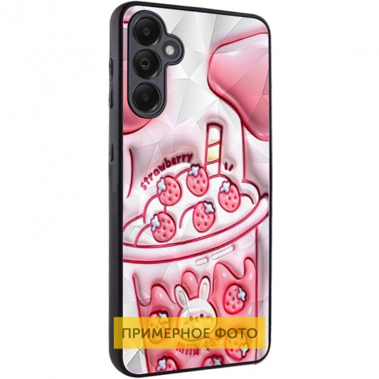 TPU+PC чохол Prisma Fluffie для Xiaomi Redmi 12C Strawberry