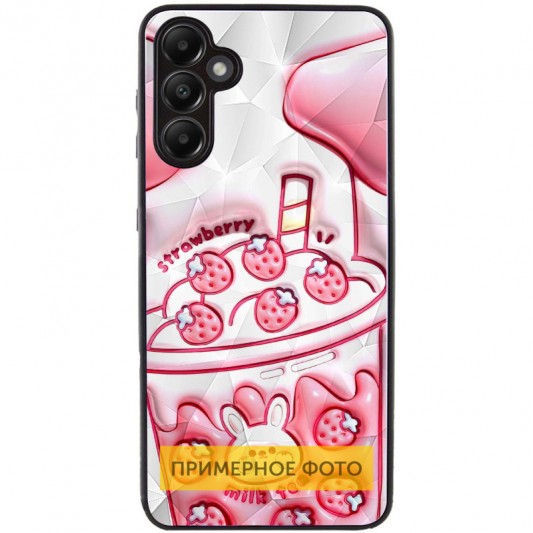 TPU+PC чохол Prisma Fluffie для Xiaomi Redmi 12C Strawberry - зображення 1 