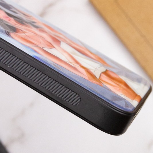 TPU+PC чохол Prisma Ladies для Xiaomi Redmi 12C / Poco C55 Black in White - зображення 5 