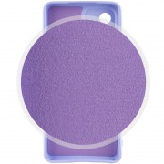 Чехол Silicone Cover Lakshmi Full Camera для Samsung Galaxy A32 4G Сиреневый
