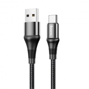 Дата кабель Hoco X50 "Excellent" USB to Type-C (1m) Чорний