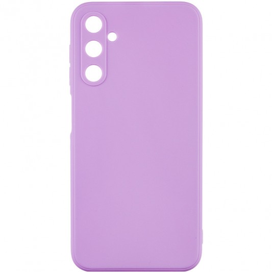 Силиконовый чехол Candy Full Camera для Samsung Galaxy A34 5G Сиреневый / Dasheen