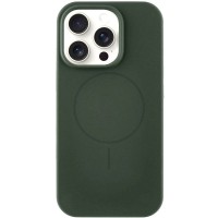 Чохол Silicone Case Full Protective (AA) NO LOGO with MagSafe для Apple iPhone 16 Pro Max (6.9") Зелений / Cyprus Green