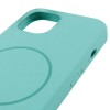 Чохол Silicone Case Full Protective (AA) NO LOGO with MagSafe для Apple iPhone 11 (6.1") Бірюзовий / Marine Green