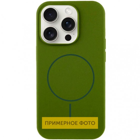 Чехол Silicone Case Full Protective (AA) NO LOGO with MagSafe для Apple iPhone 11 (6.1