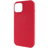 Чохол Silicone Case Full Protective (AA) NO LOGO with MagSafe для Apple iPhone 11 (6.1") Червоний / Deep Red