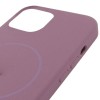 Чохол Silicone Case Full Protective (AA) NO LOGO with MagSafe для Apple iPhone 11 (6.1") Ліловий / Lilac Pride