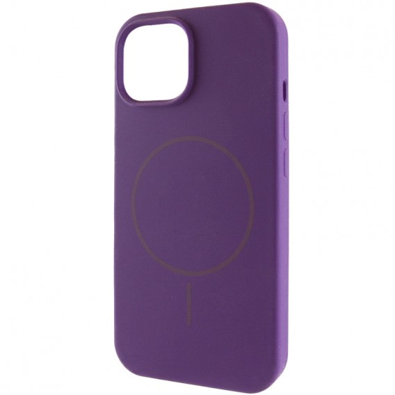 Чохол Silicone Case Full Protective (AA) NO LOGO with MagSafe для Apple iPhone 11 (6.1") Фіолетовий / Amethyst