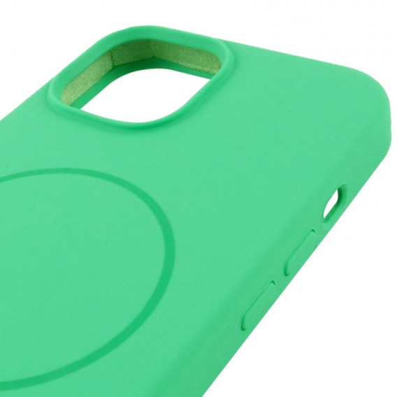 Чехол Silicone Case Full Protective (AA) NO LOGO with MagSafe для Apple iPhone 13 (6.1