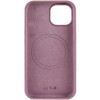 Чохол Silicone Case Full Protective (AA) NO LOGO with MagSafe для Apple iPhone 13 (6.1") Ліловий / Lilac Pride
