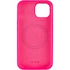 Чохол Silicone Case Full Protective (AA) NO LOGO with MagSafe для Apple iPhone 13 (6.1") Рожевий / Barbie pink