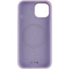 Чохол Silicone Case Full Protective (AA) NO LOGO with MagSafe для Apple iPhone 13 (6.1") Бузковий / Lilac