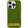 Чохол Silicone Case Full Protective (AA) NO LOGO with MagSafe для Apple iPhone 15 (6.1") Зелений / Dark Olive