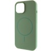 Чехол Silicone Case Full Protective (AA) NO LOGO with MagSafe для Apple iPhone 15 (6.1