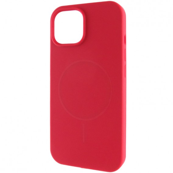 Чехол Silicone Case Full Protective (AA) NO LOGO with MagSafe для Apple iPhone 15 (6.1