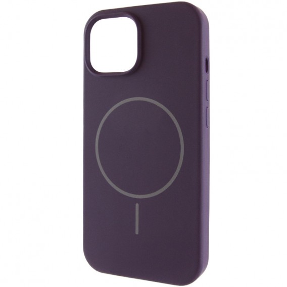 Чехол Silicone Case Full Protective (AA) NO LOGO with MagSafe для Apple iPhone 15 (6.1