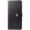 Шкіряний чохол-книжка GETMAN Gallant (PU) для Xiaomi Redmi 9 Чорний