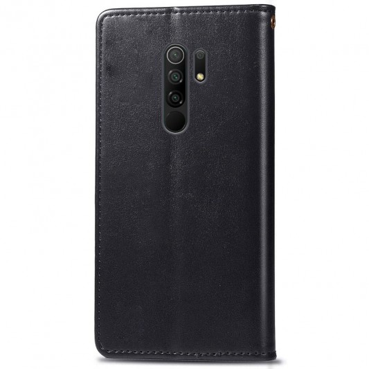 Шкіряний чохол-книжка GETMAN Gallant (PU) для Xiaomi Redmi 9 Чорний - зображення 3 