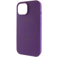 Чохол Silicone Case Full Protective (AA) NO LOGO with MagSafe для Apple iPhone 14 (6.1") Фіолетовий / Amethyst