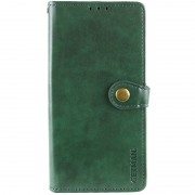 Шкіряний чохол-книжка GETMAN Gallant (PU) для Samsung Galaxy A31 Зелений