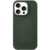 Чохол Silicone Case Full Protective (AA) NO LOGO with MagSafe для Apple iPhone 12 Pro / 12 (6.1") Зелений / Cyprus Green