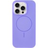 Чохол Silicone Case Full Protective (AA) NO LOGO with MagSafe для Apple iPhone 12 Pro / 12 (6.1") Бузковий / Lilac